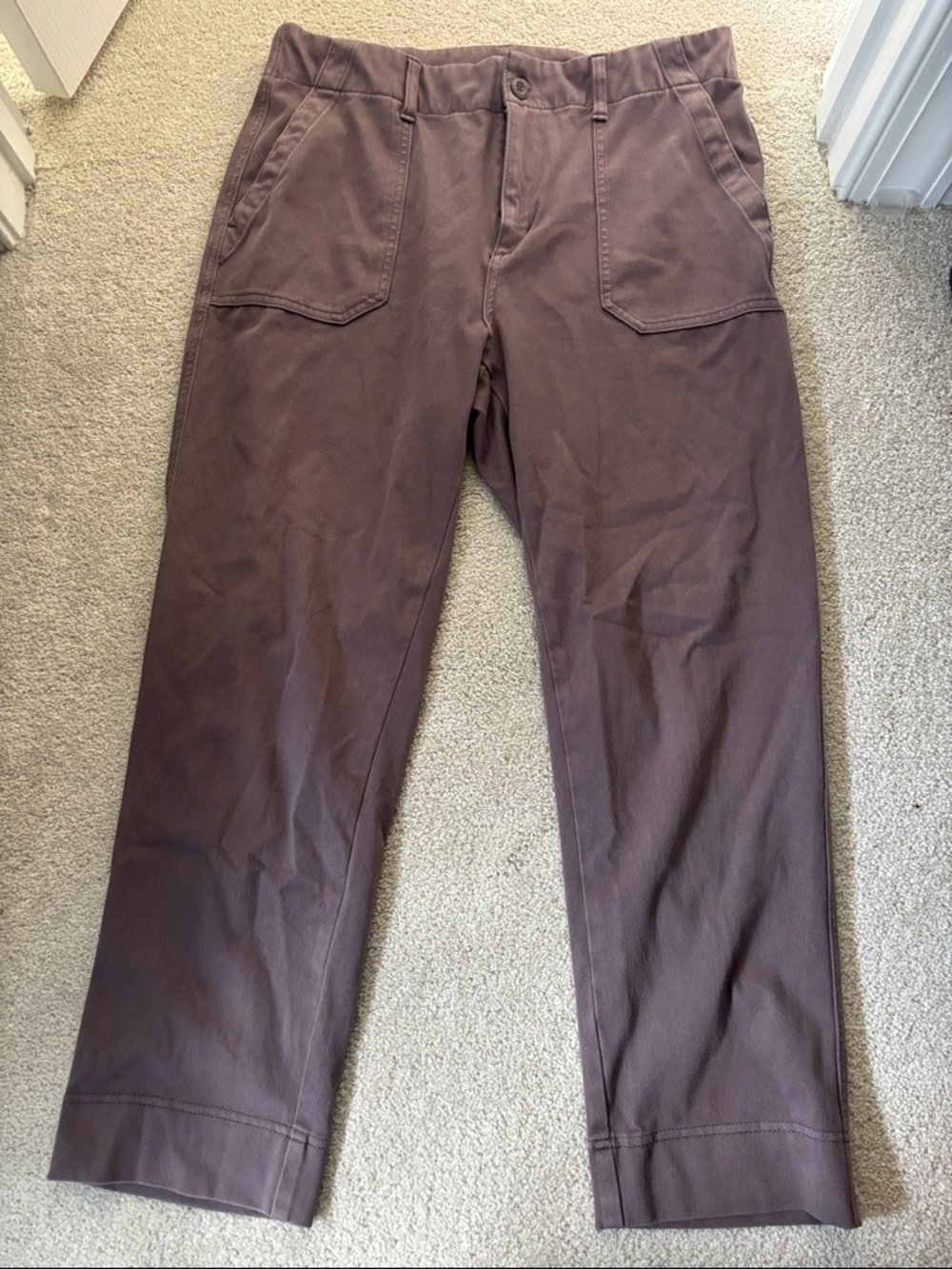 Lavender cargo pants